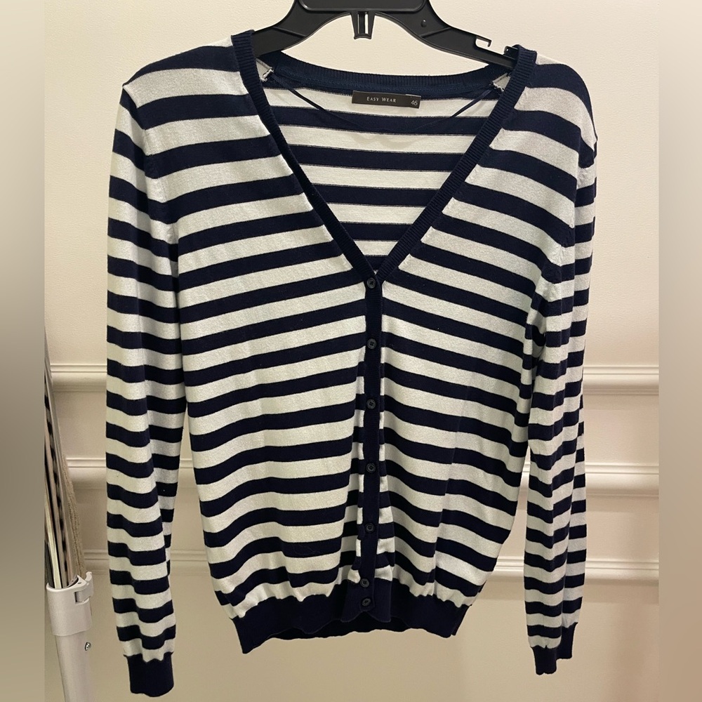 Navy Stripped Sweater